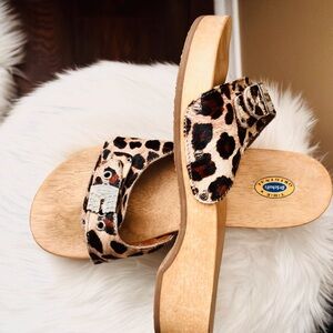 Dr. Scholl's Leopard Print Mules